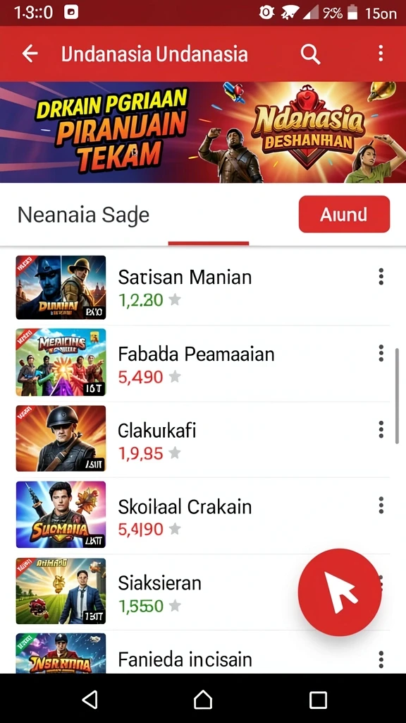 dunia777 - Tampilan antarmuka yang intuitif dan menarik.