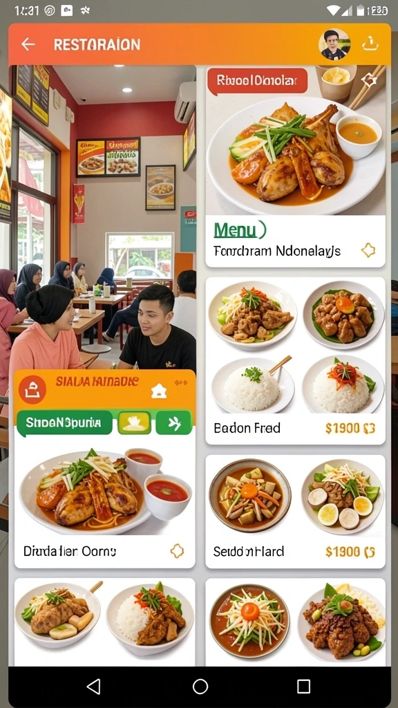 migaspin - Screenshot 1: Menampilkan tampilan utama dengan tema yang menarik.