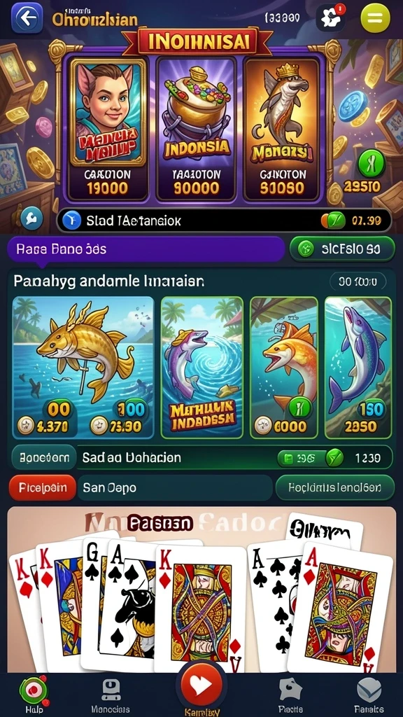 nesiafun - Tampilan antarmuka yang menarik dan user-friendly.