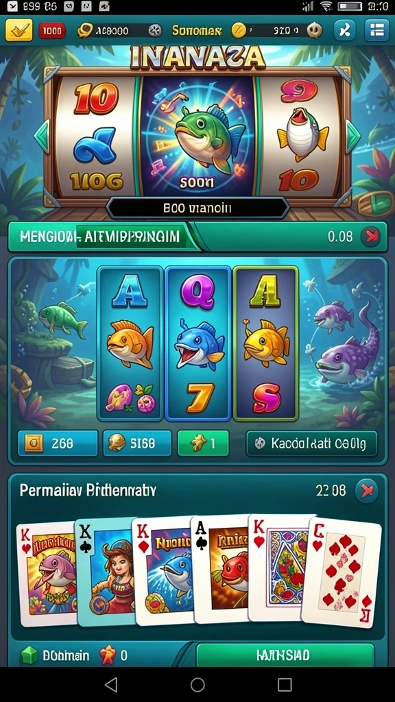 rezekigo - Tangkapan layar saat pemain mencapai level baru dengan grafis yang mengesankan.